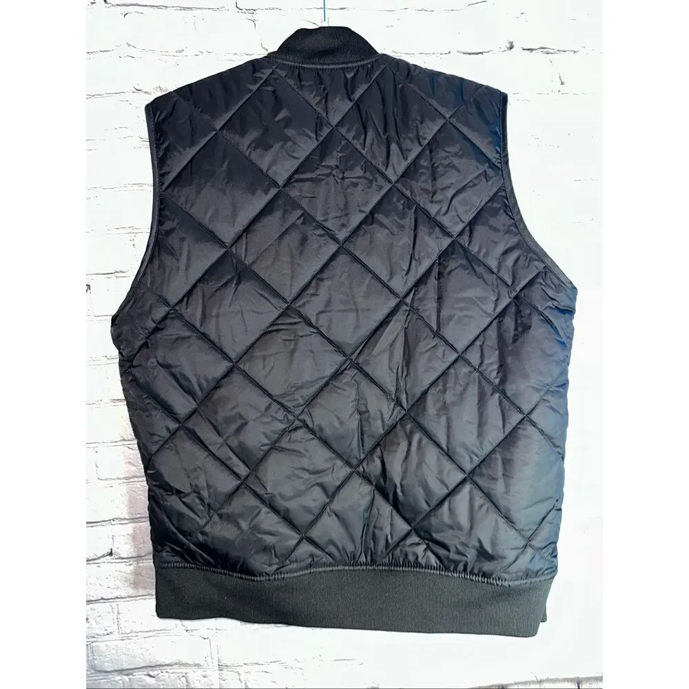 Dickies Men's Medium Big Diamond Quilted Nylon Vest - Picture 6 of 11